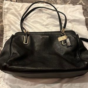 Coach leather bag